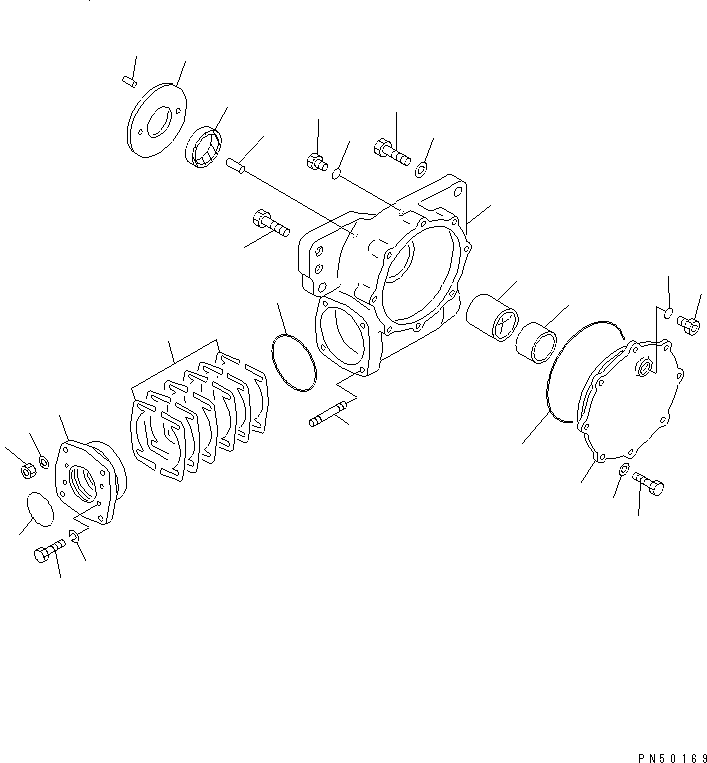 Установочный штифт \0\232-71-13151 KOMATSU