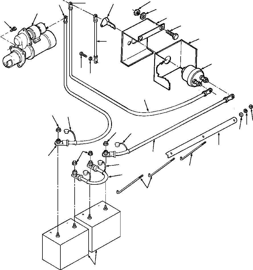 BATTERY - WITH HANDLE 1433 525 H1 KOMATSU