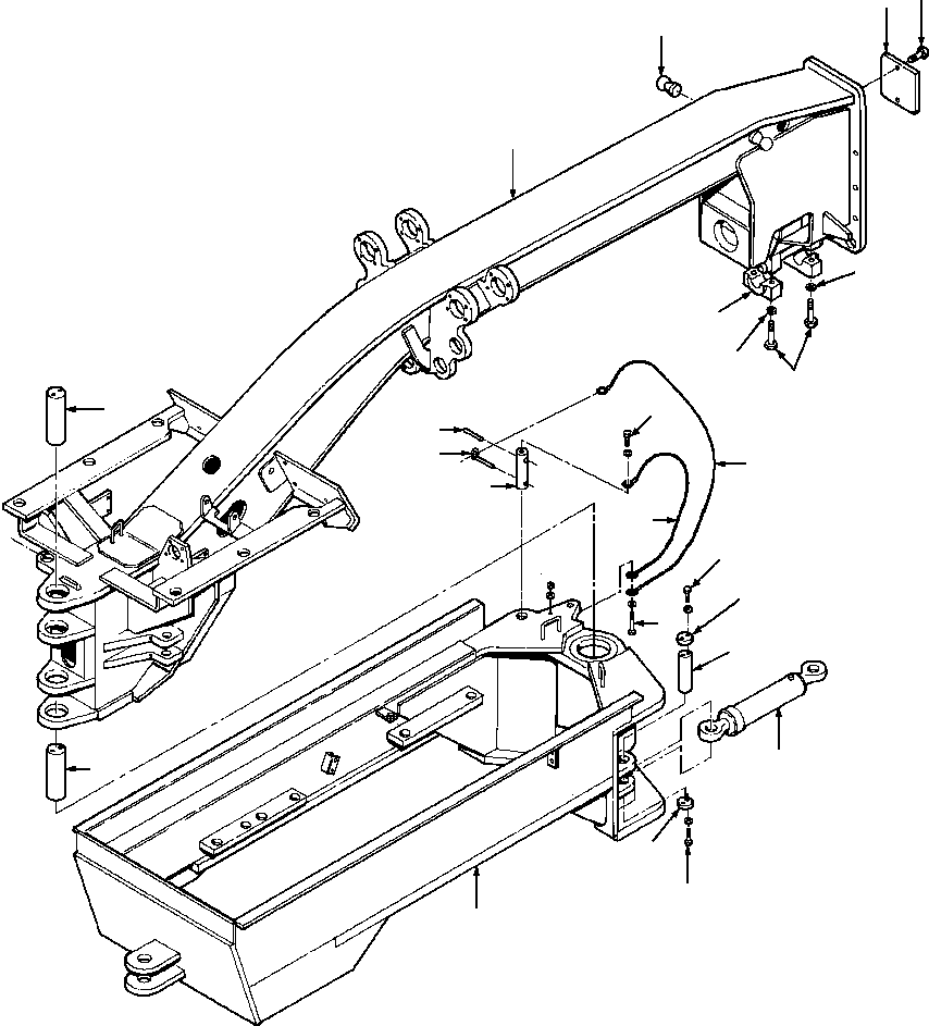 Пружинный штифт 48 729 KOMATSU
