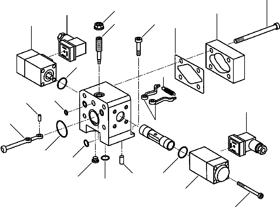 LEVER, FEEDBACK 1438 720 H1 KOMATSU