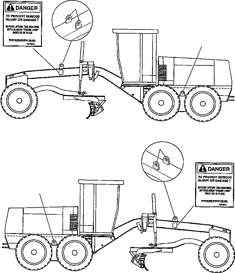 Наклейка 151 720 KOMATSU