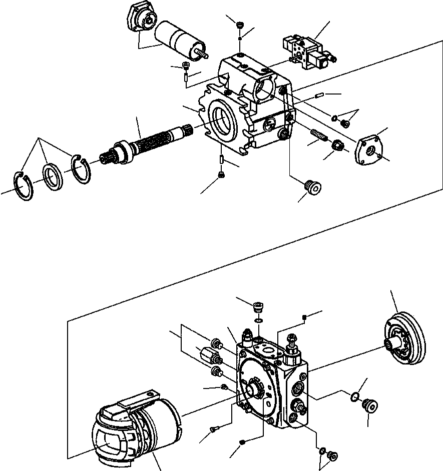 SCREW, LOCKING 1440 366 H1 KOMATSU
