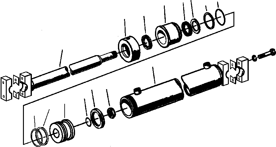 KIT, CYLINDER SEAL 1279 401 H91 KOMATSU