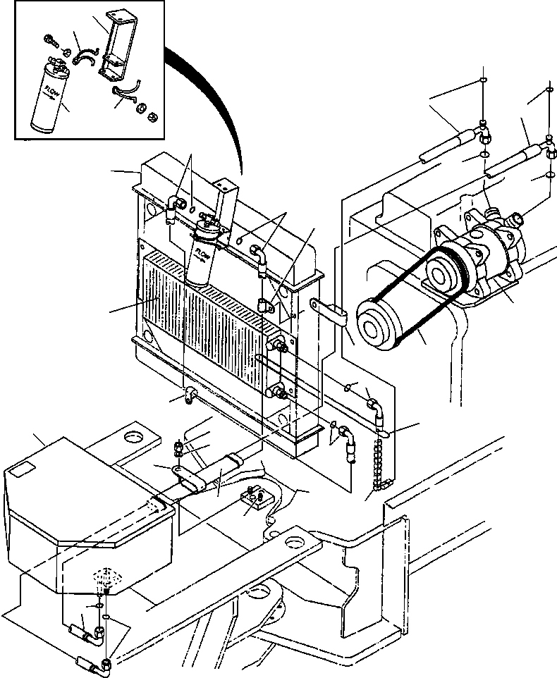 COIL, CONDENSER 1431 742 H2 KOMATSU