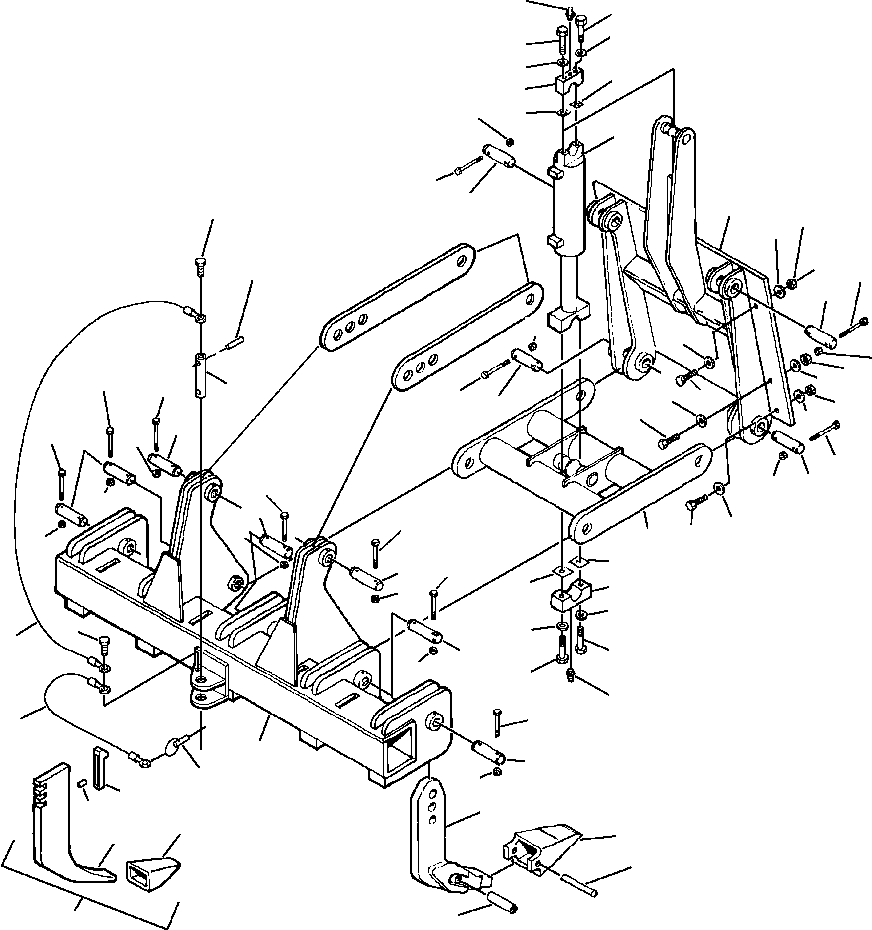 RIPPER INSTALLATION 1434 423 H91 KOMATSU