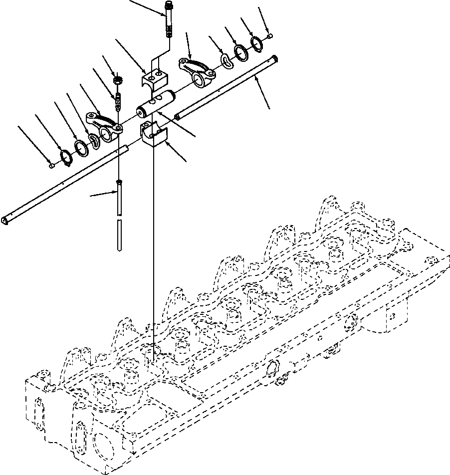 MANIFOLD ASSEMBLY, OIL 1241 093 H1 KOMATSU