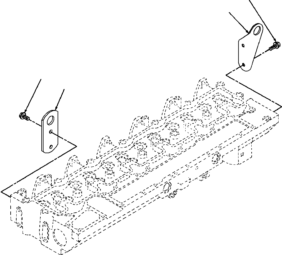 BRACKET, LIFTING - REAR 207-01 A1410 KOMATSU