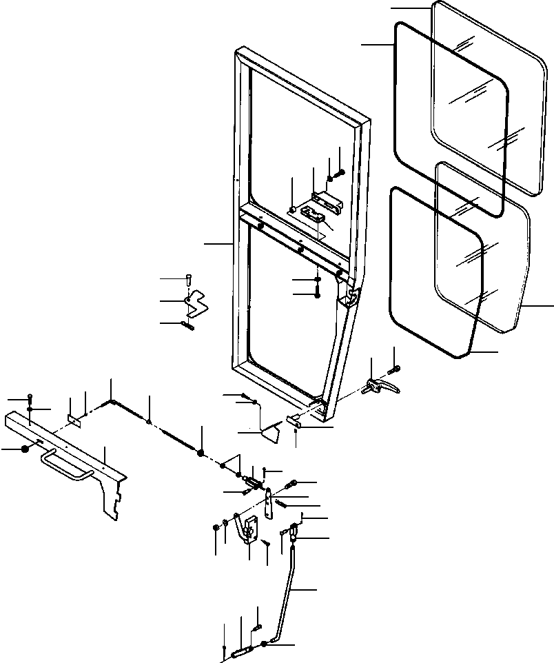 PLATE, SEAL 1246 006 H1 KOMATSU