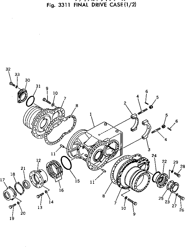 Гайка 01592-12427 KOMATSU