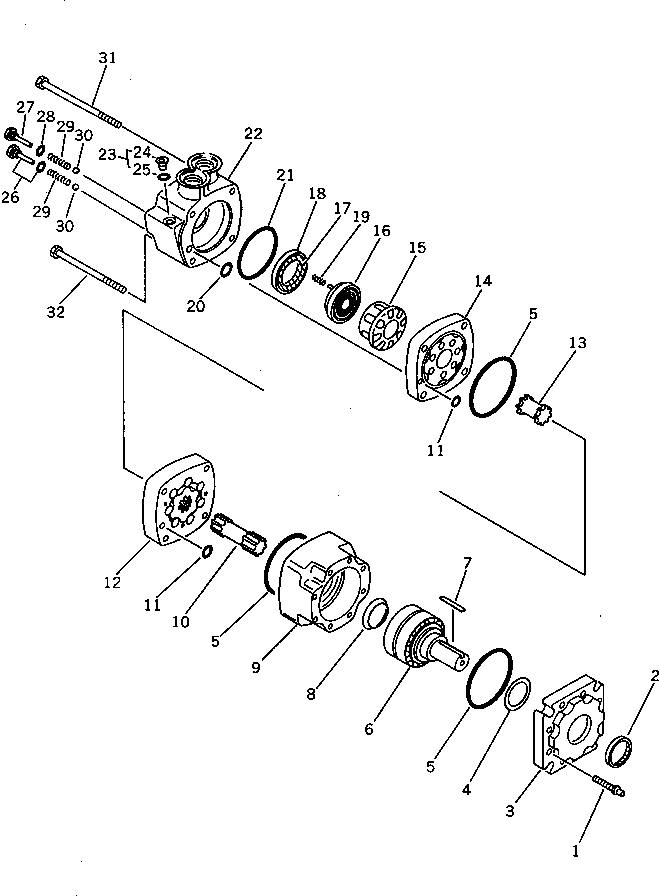 PLATE ASS'Y,BALANCE 234-62-31330 KOMATSU
