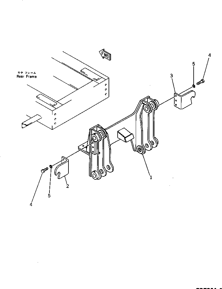 HOOK,R.H. 234-98-31230 KOMATSU