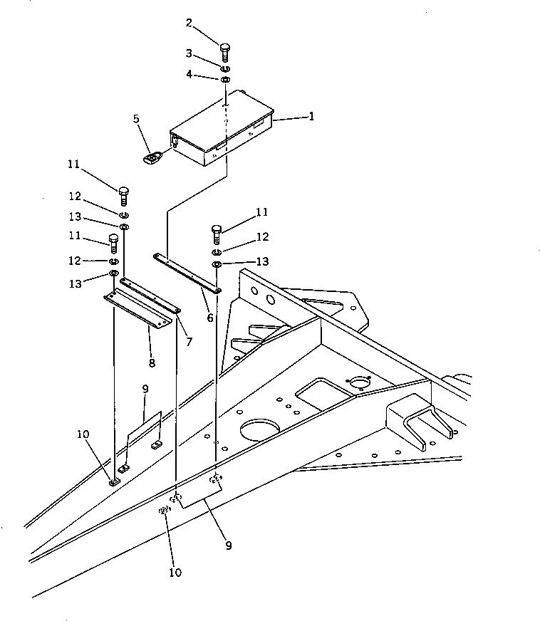 PADLOCK 232-46-13310 KOMATSU