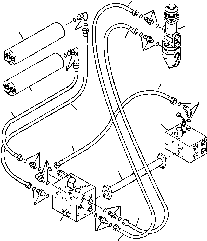 Угольник WB 0248 KOMATSU