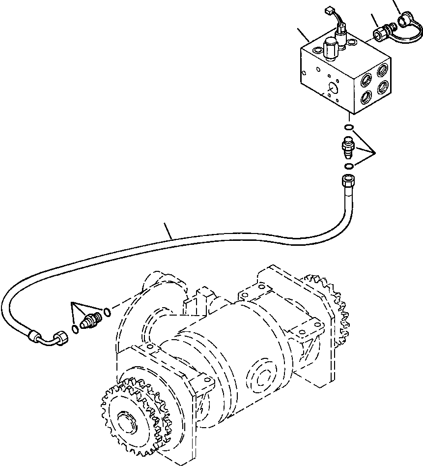 Уплотнительное кольцо круглого сечения TF 5194 KOMATSU