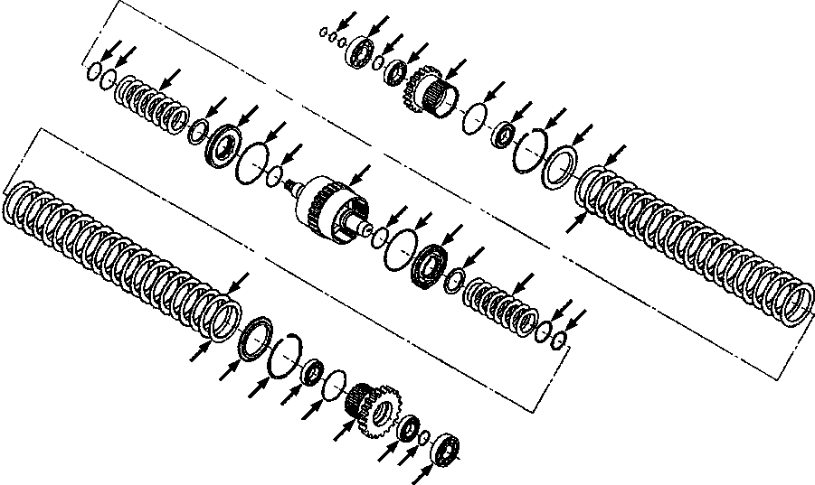 PLATE, SEPARATOR 1437 686 H1 KOMATSU