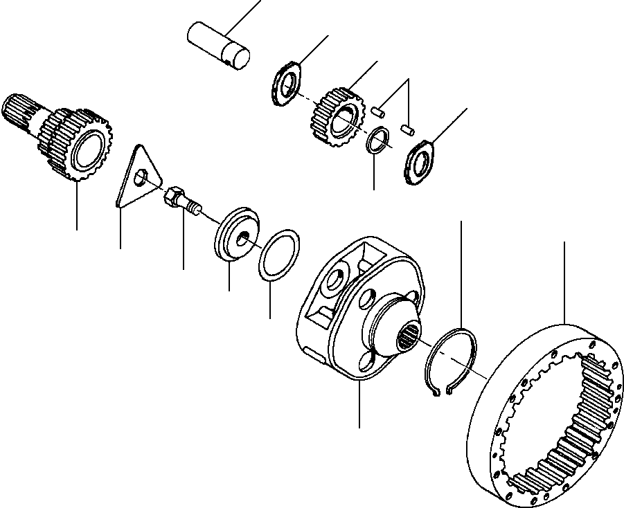 RING RETAINING 149 923 KOMATSU