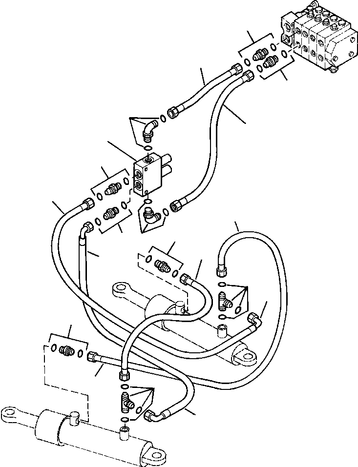 CONNECTION WB 0102 KOMATSU
