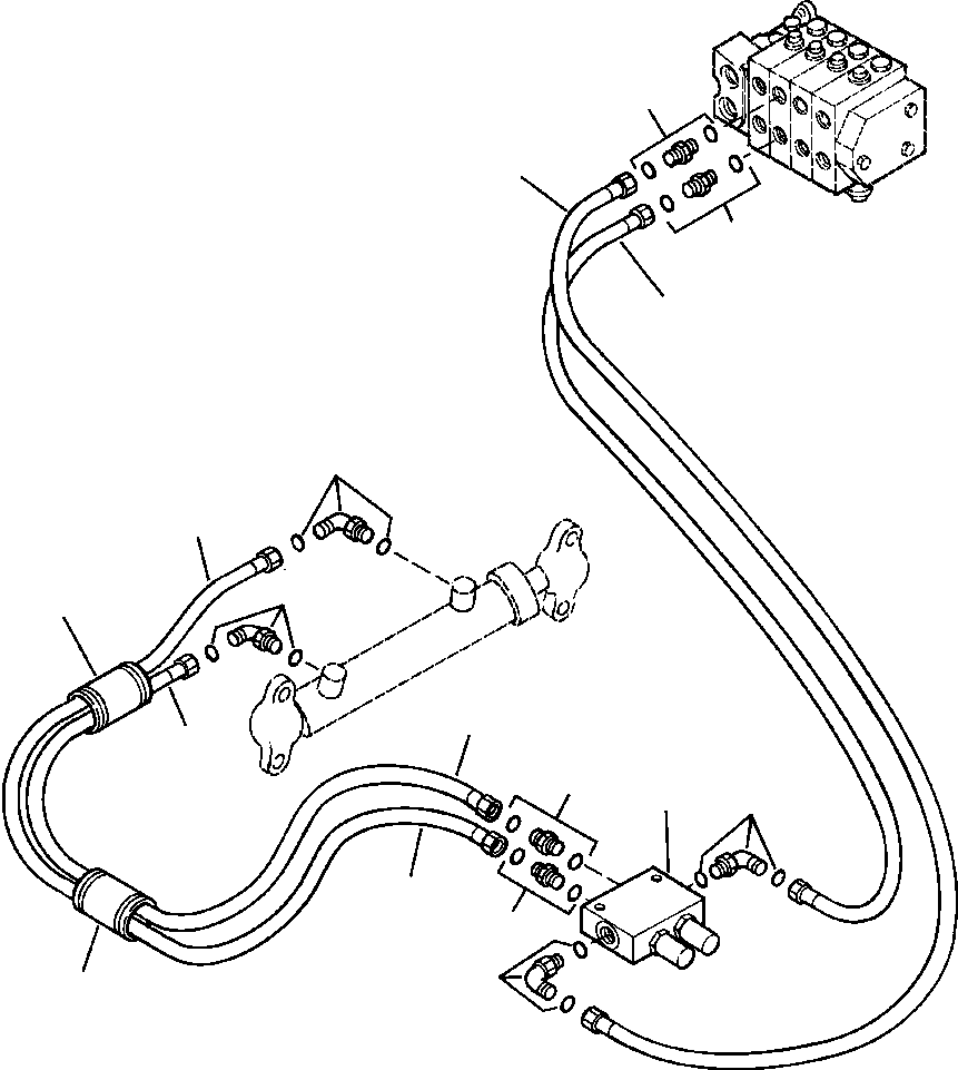 Шланг 1439 019 H1 KOMATSU