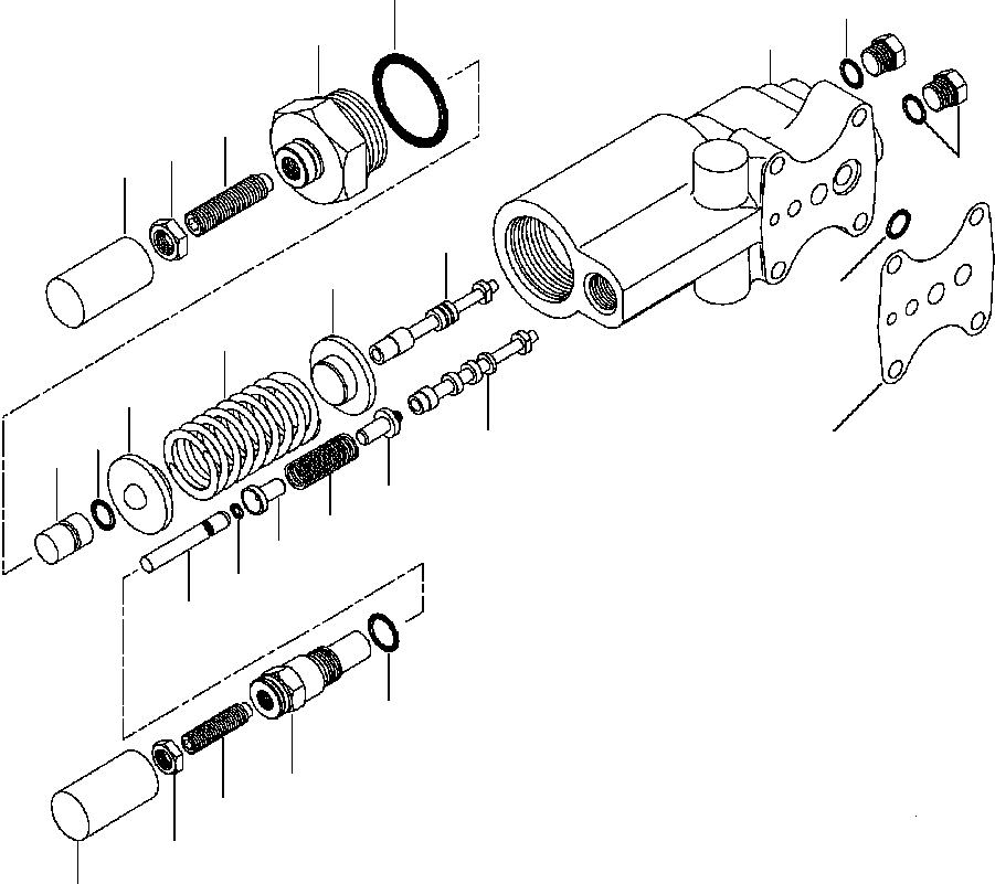 COMPENSATOR ASSEMBLY 1439 604 H91 KOMATSU