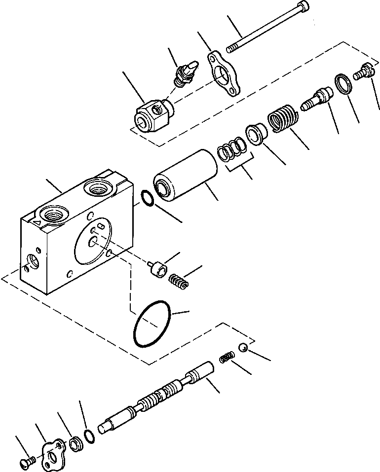 VALVE SECTION 1439 721 H91 KOMATSU