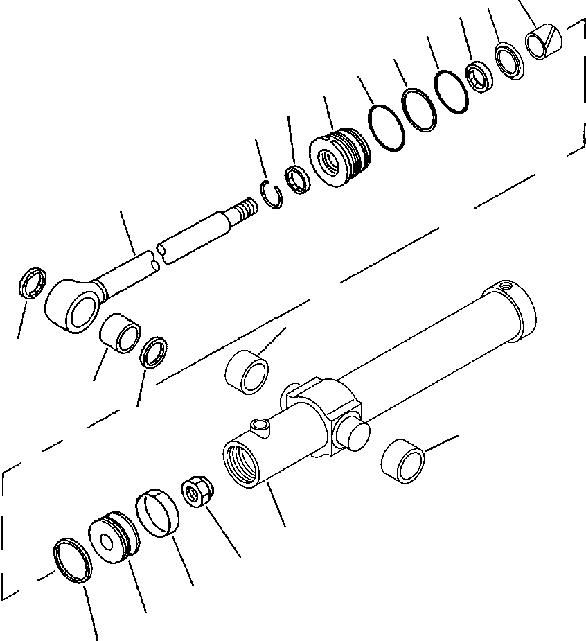 CYLINDER ASSEMBLY, RIPPER 234-63-A5000 KOMATSU