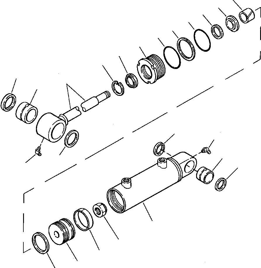 CYLINDER ASSEMBLY, ARTICULATION 234-63-A3000 KOMATSU