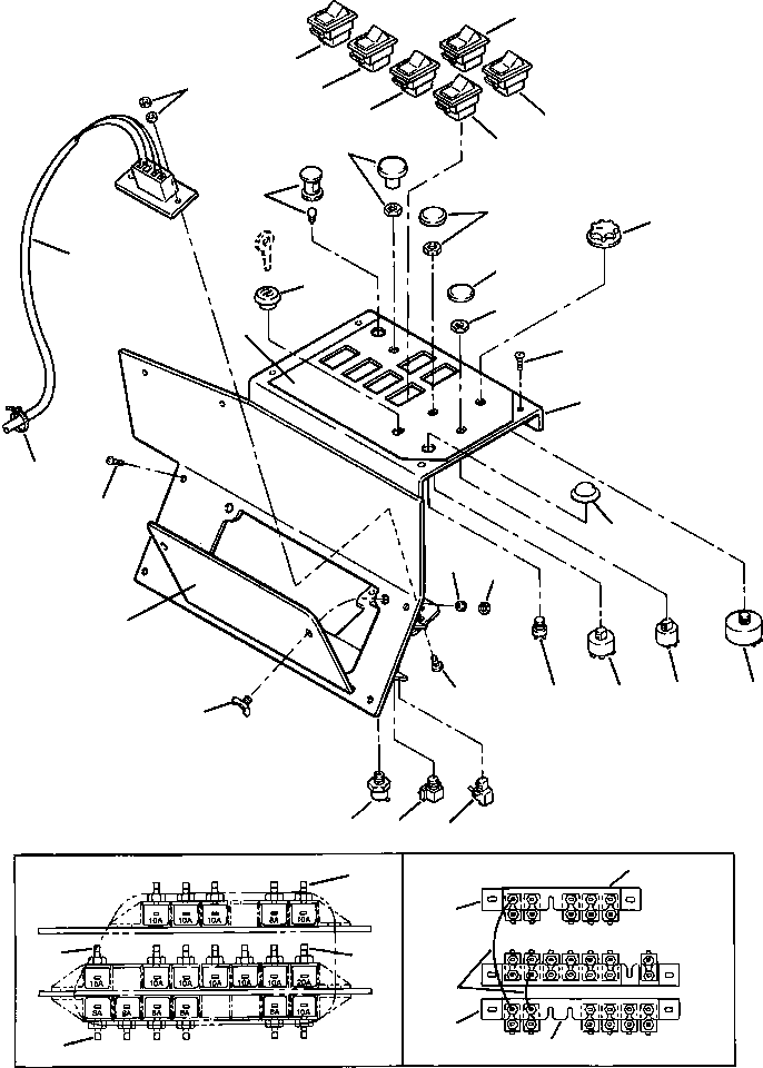 CIRCUIT BREAKER, 10 AMP 1433 976 H1 KOMATSU