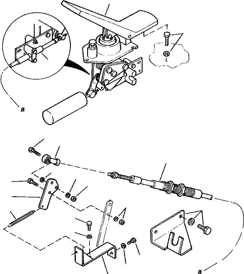 Гайка 01596-10806 KOMATSU