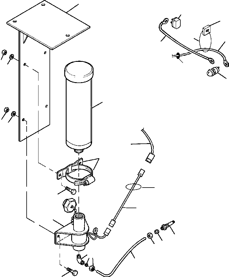 STARTING AID, ETHER INJECTION 1436 682 H91 KOMATSU