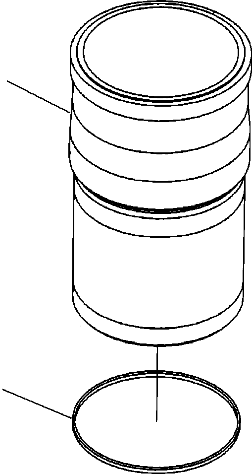 LINER, CYLINDER 1296 818 H1 KOMATSU