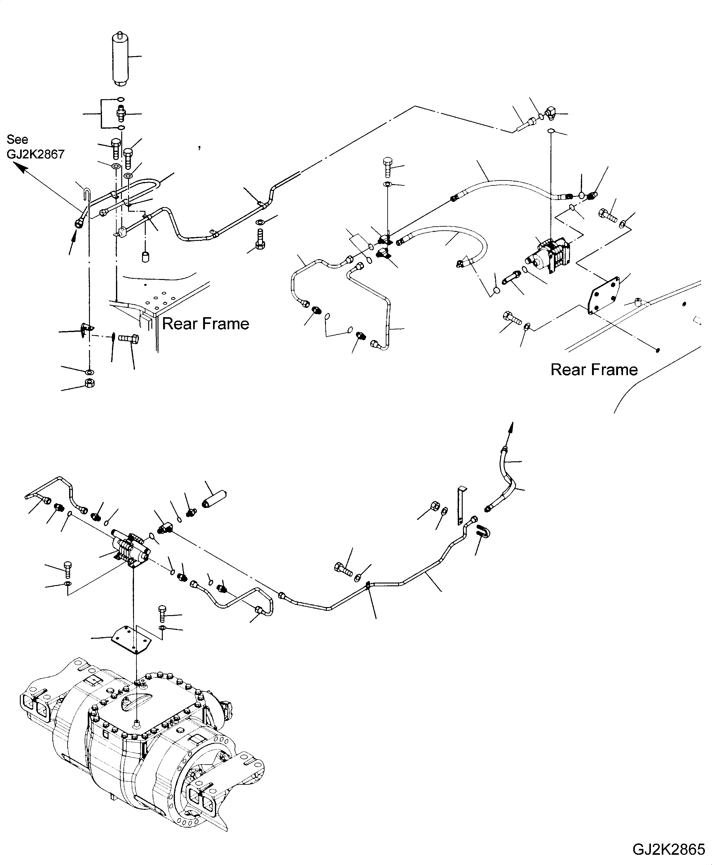 Шланг 02754-20308 KOMATSU