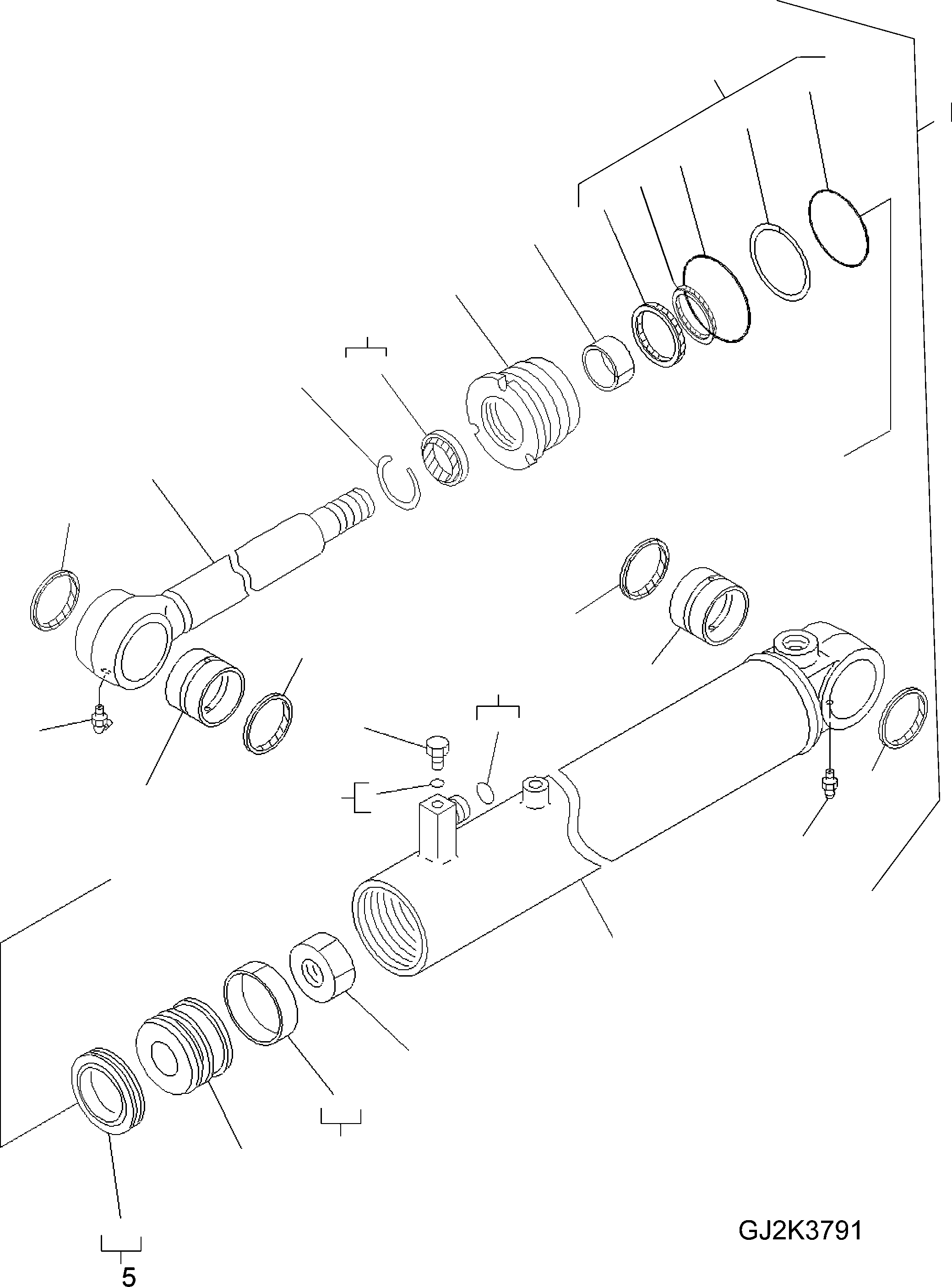 SET OF SEALS 419-63-H0P12 KOMATSU