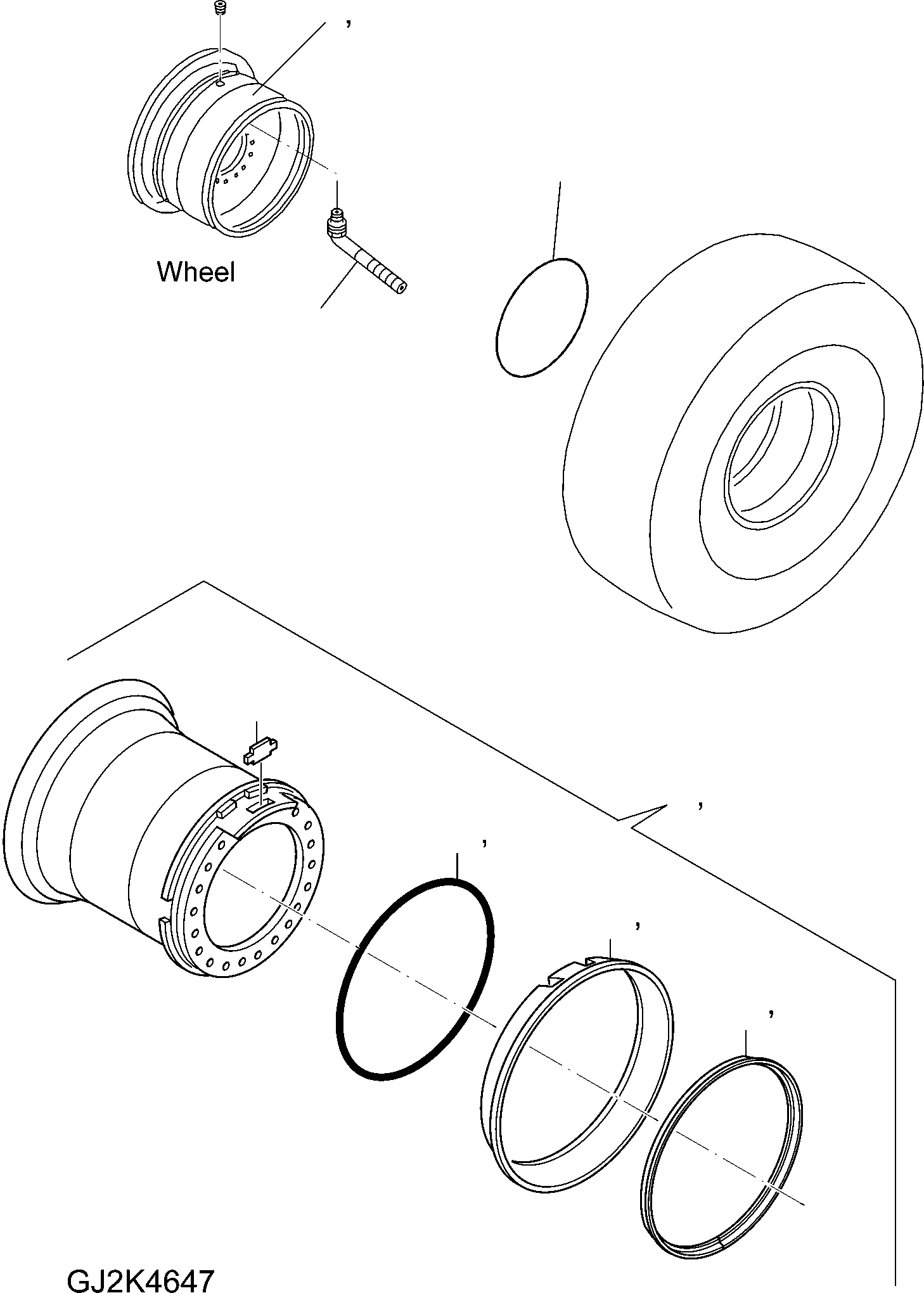 SIDE RING 423-30-H0P01 KOMATSU