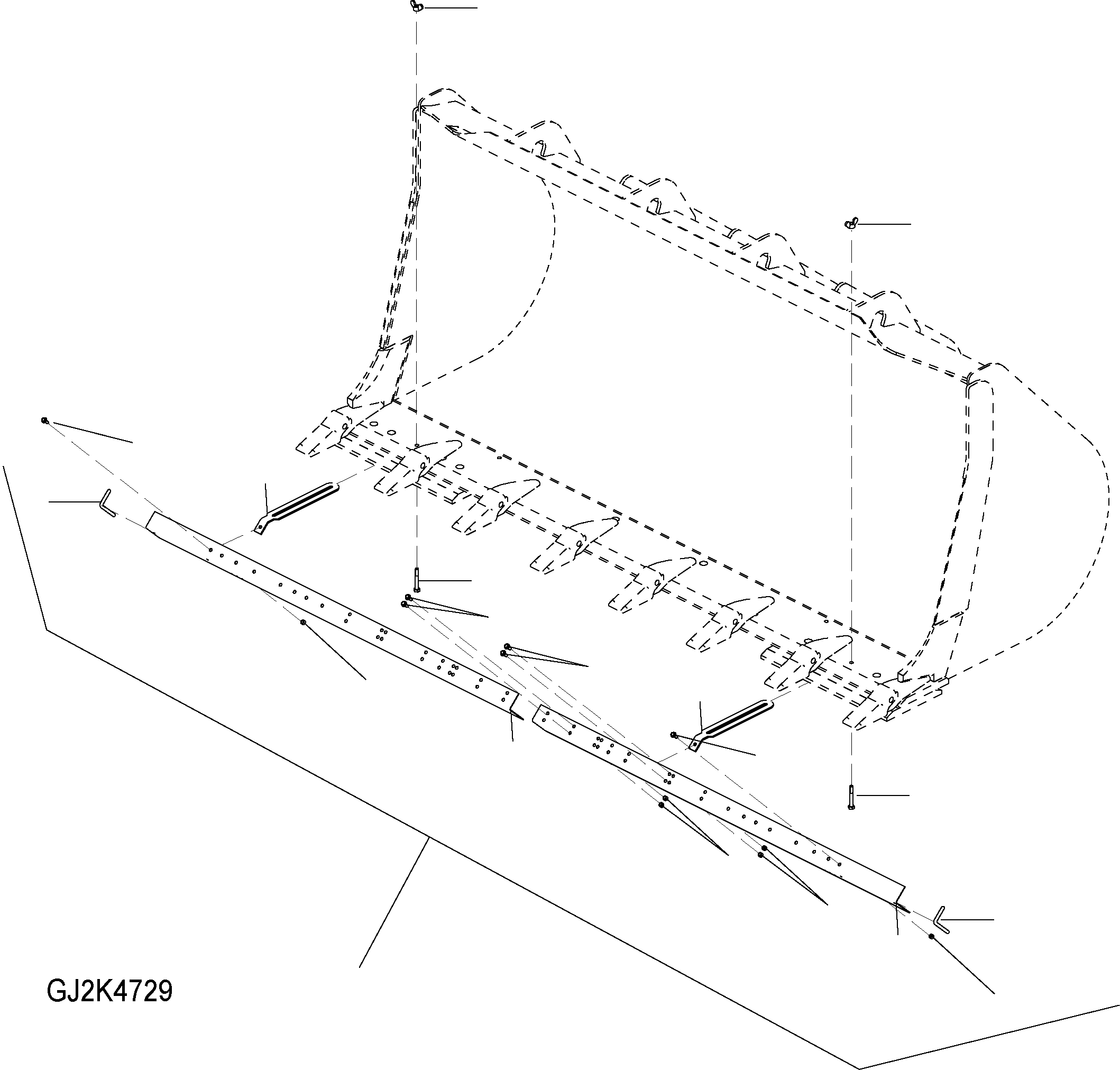 Protective Strip 421-849-H210 KOMATSU