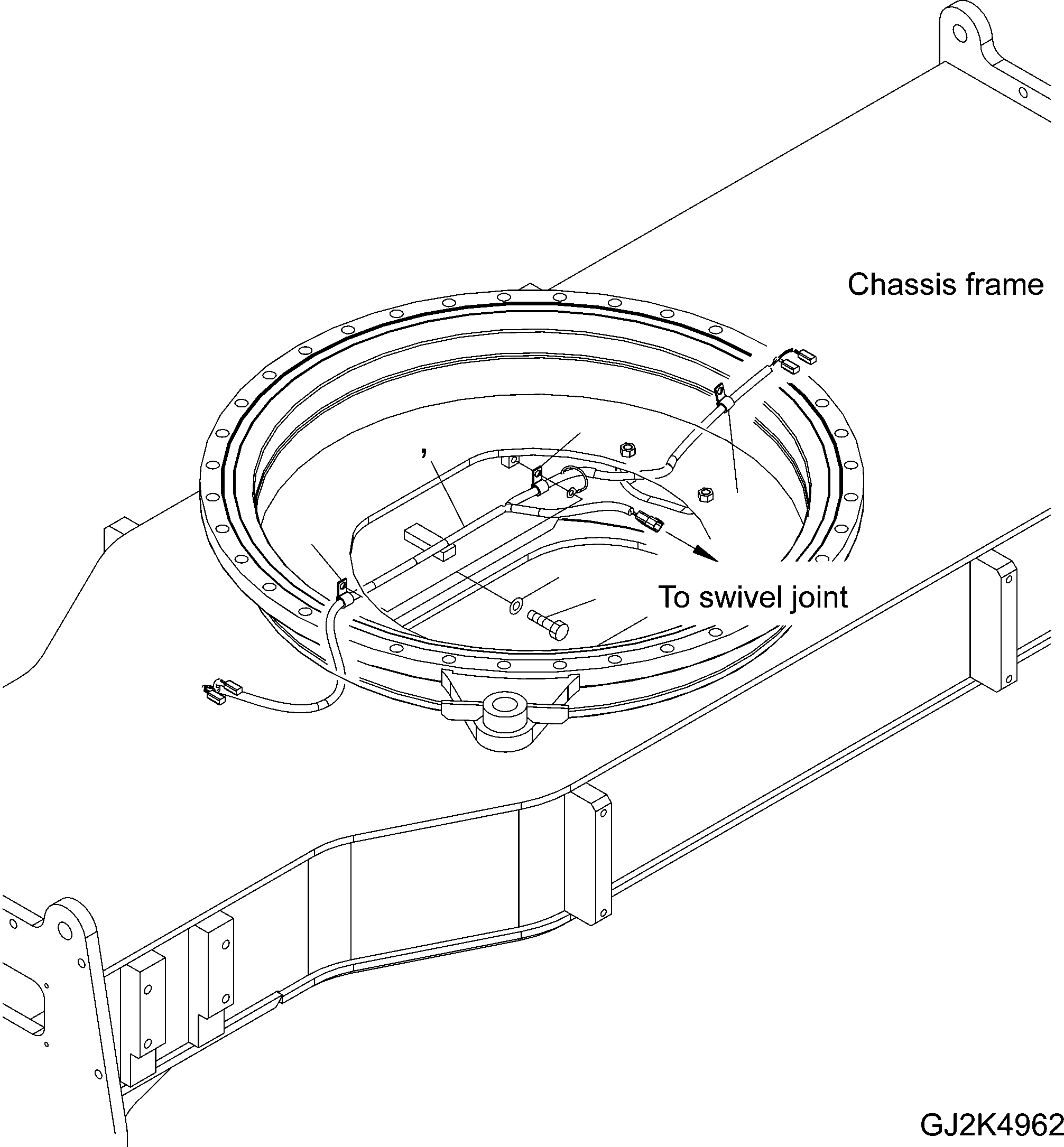 CHASSIS HARNESS 20J-06-11361 KOMATSU