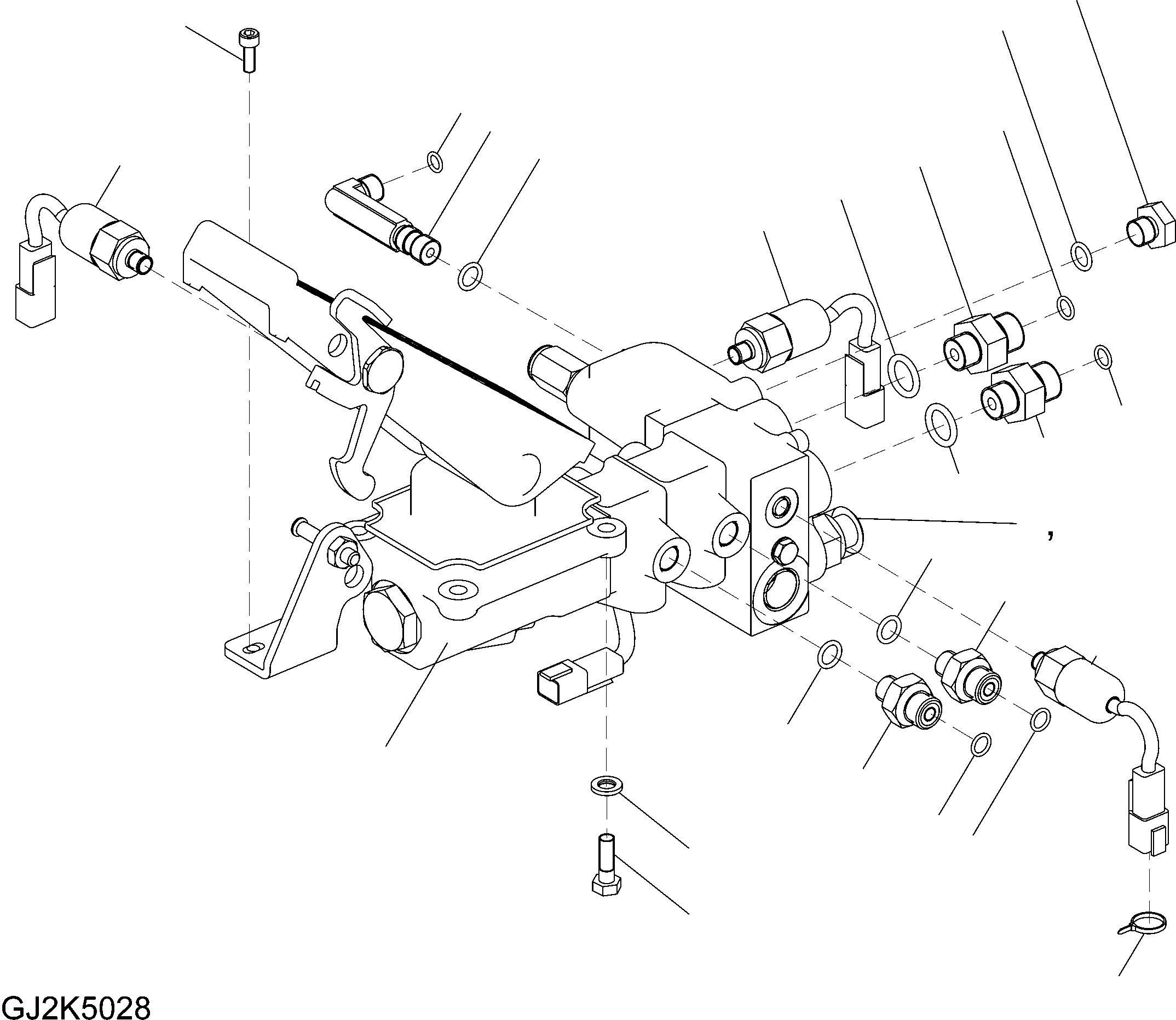 Ниппель 20J-62-12970 KOMATSU