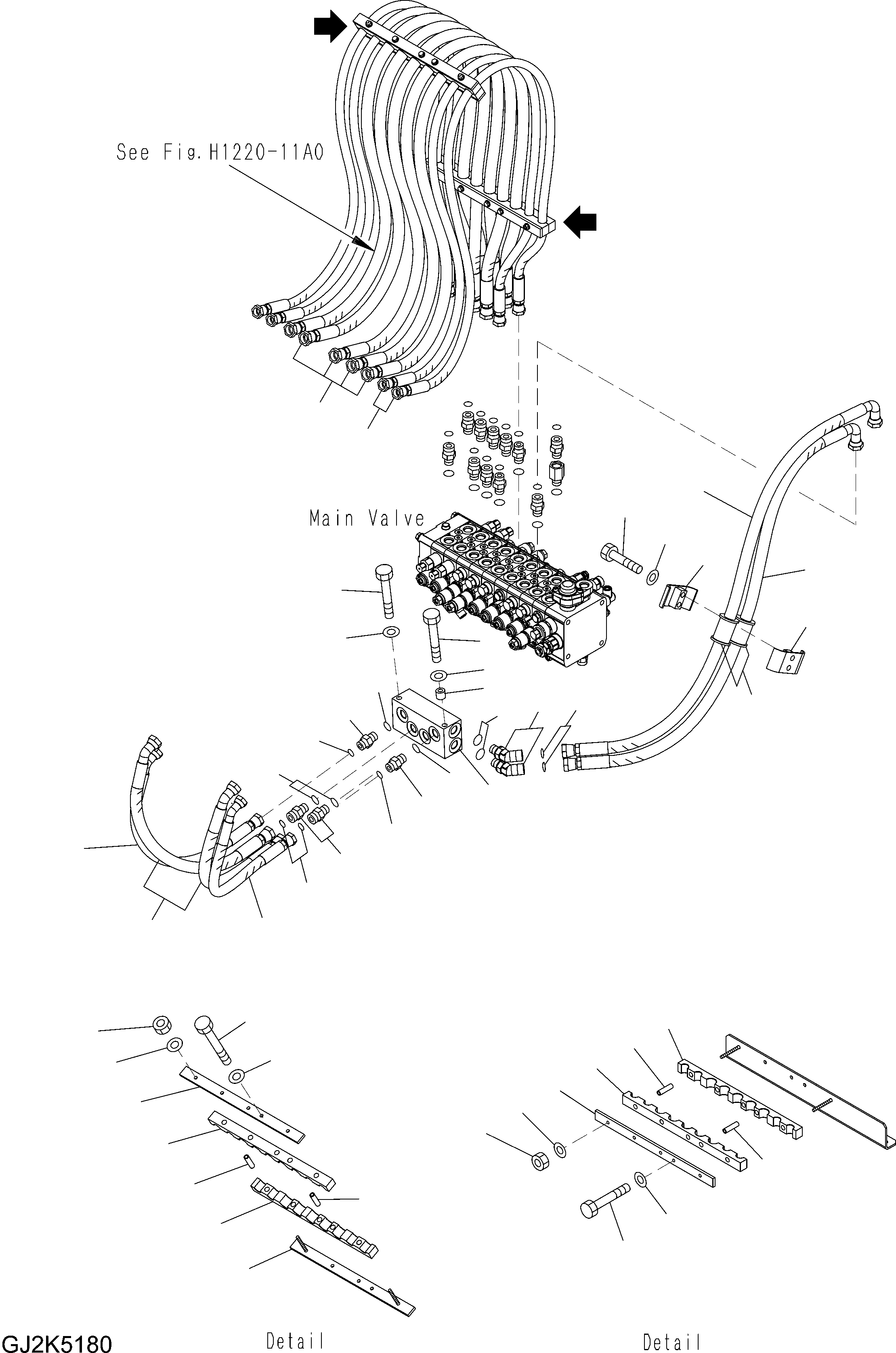 Шланг 02779-00507 KOMATSU