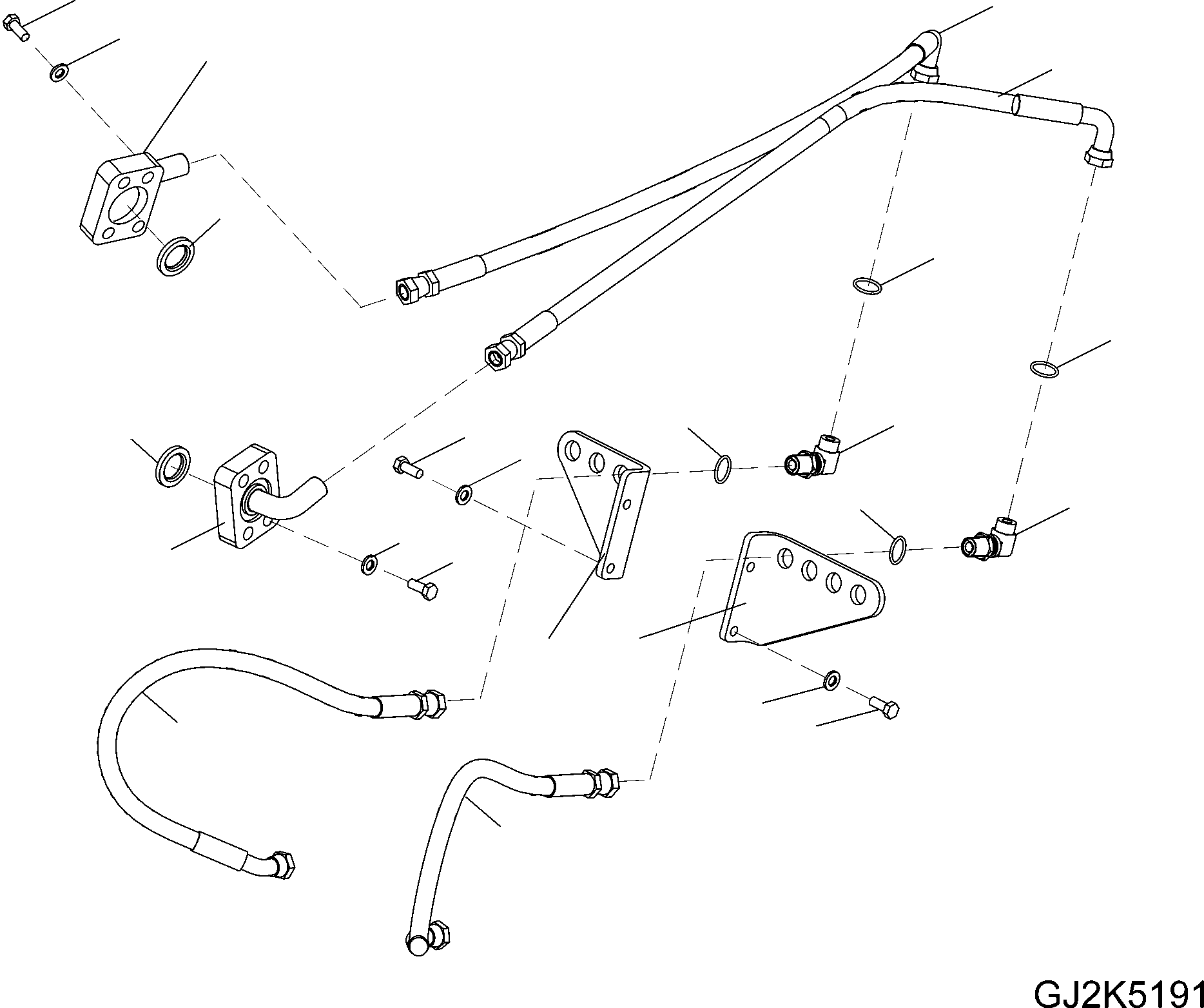 Шланг 02779-20613 KOMATSU