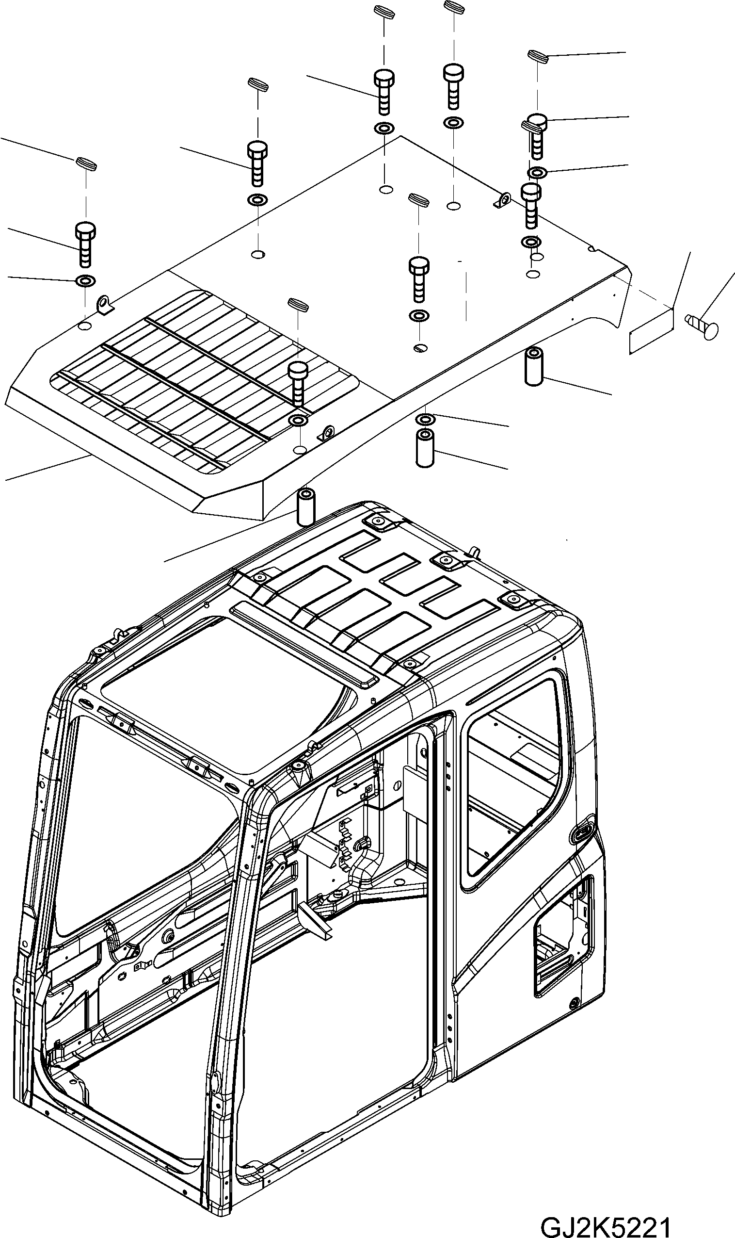 Пластина 20J-00-11260 KOMATSU
