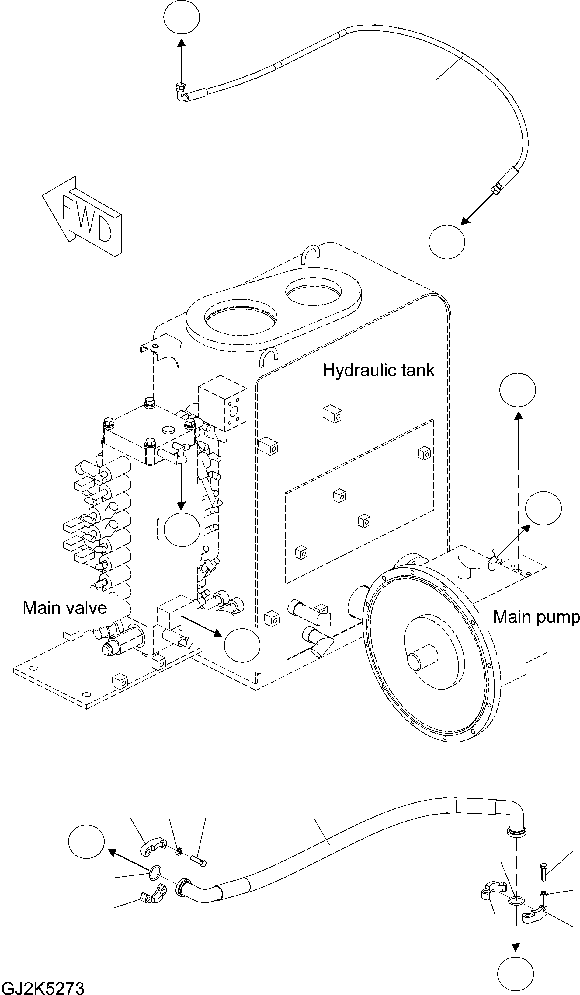 Шланг 02778-00213 KOMATSU
