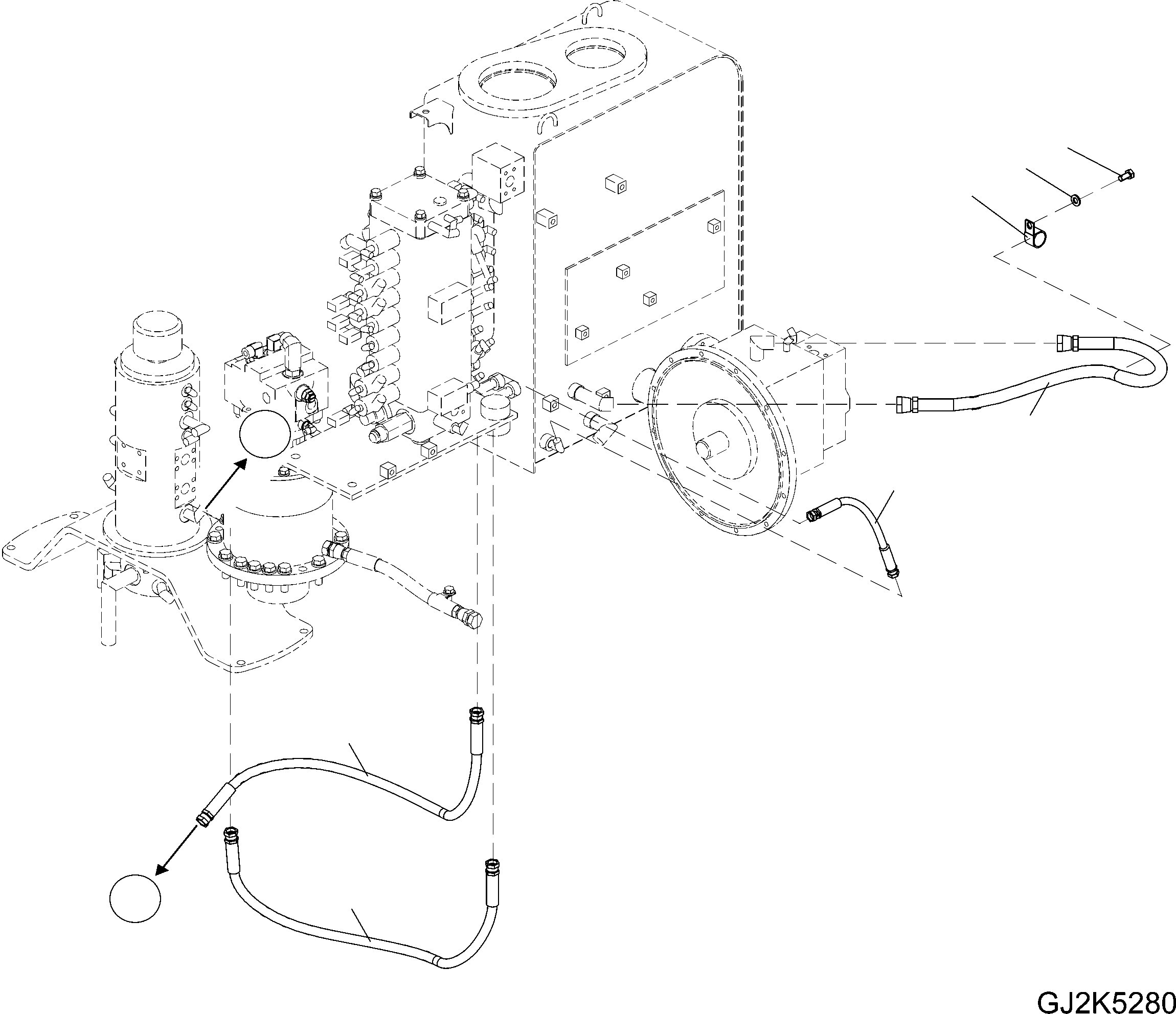 Шланг 02760-00610 KOMATSU