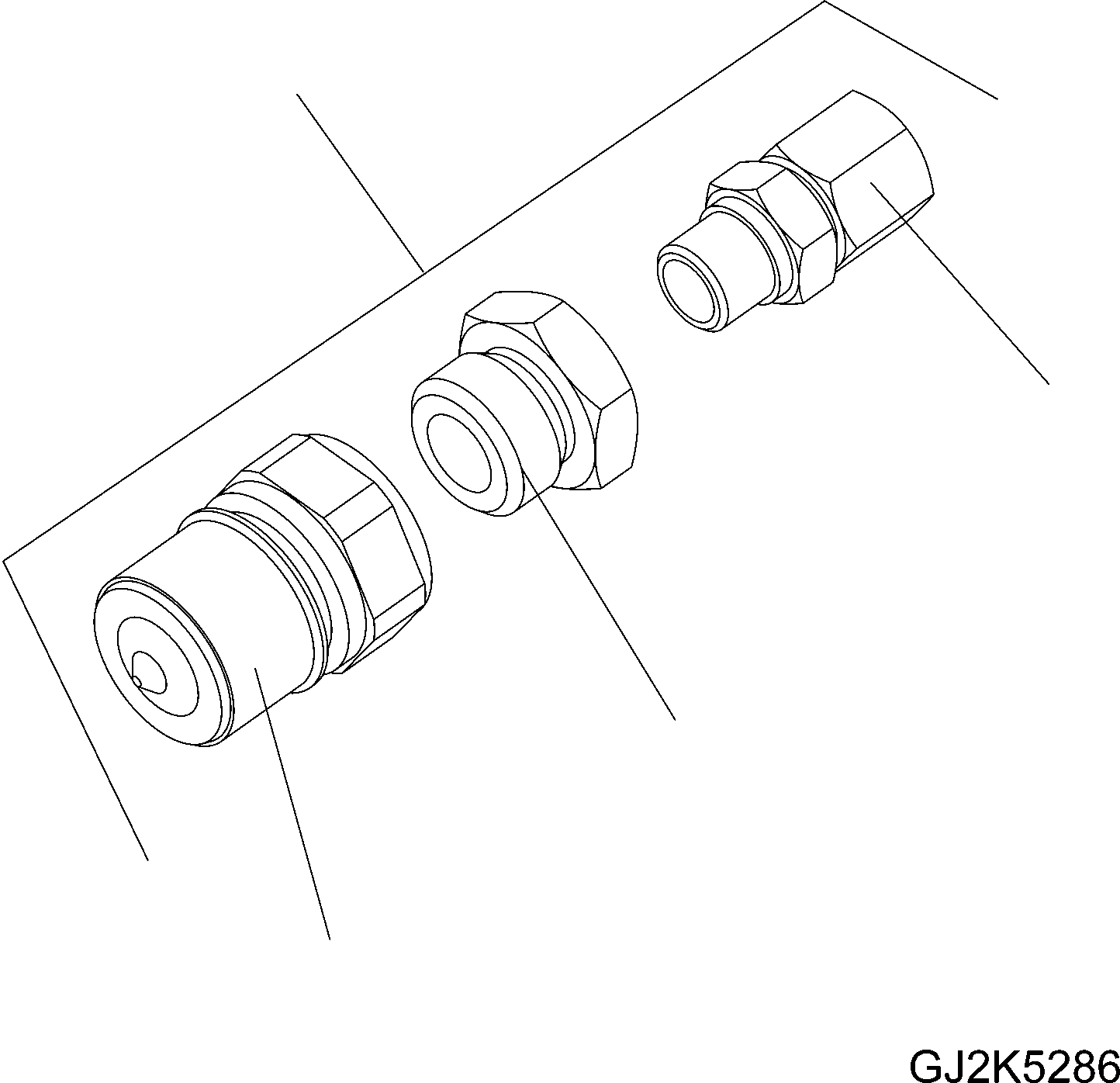 Переходник 418-09-H0100 KOMATSU