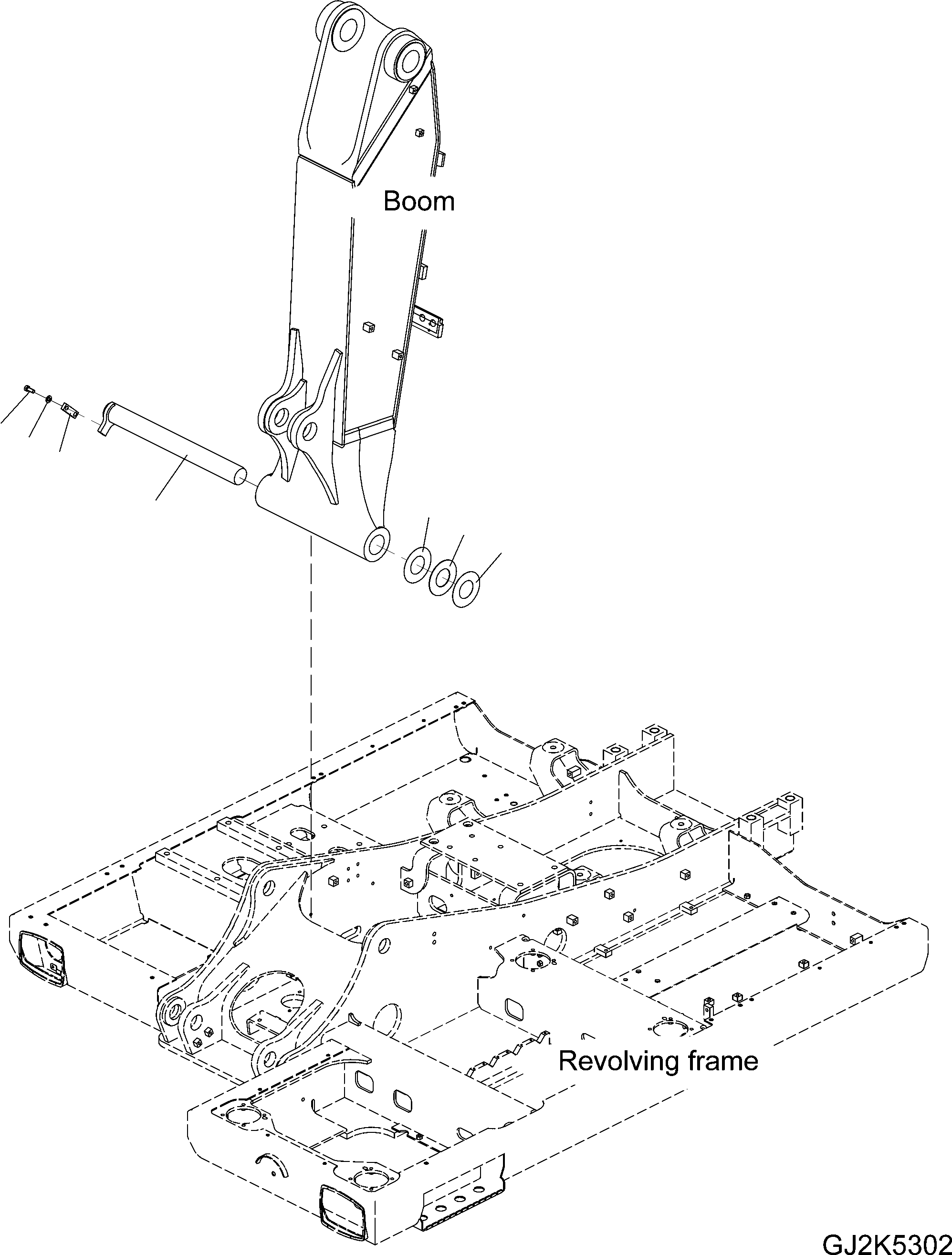 Распорка 1.0мм 203-70-11210 KOMATSU