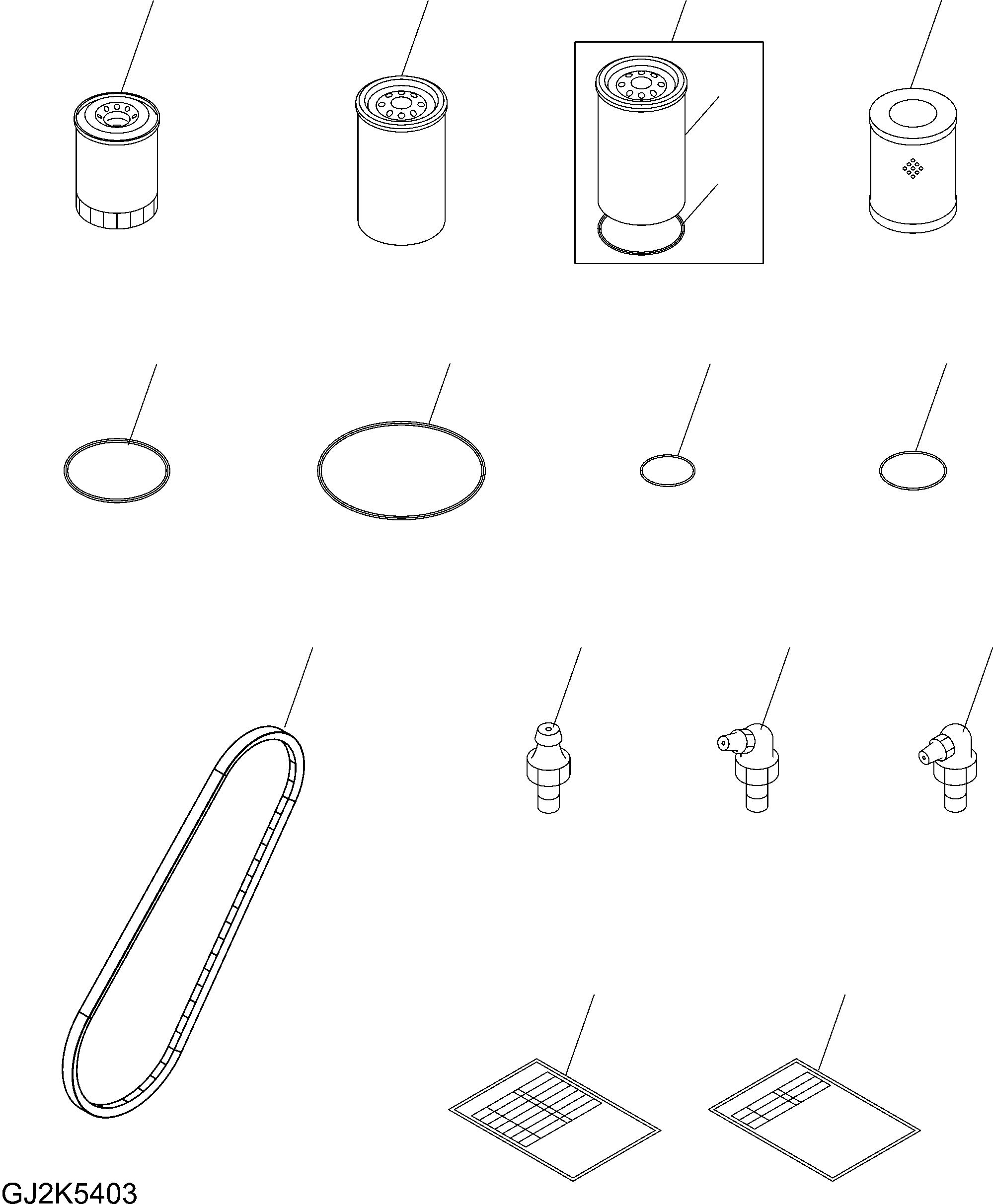 TABLE, SPARE PARTS 20E-98-31111 KOMATSU