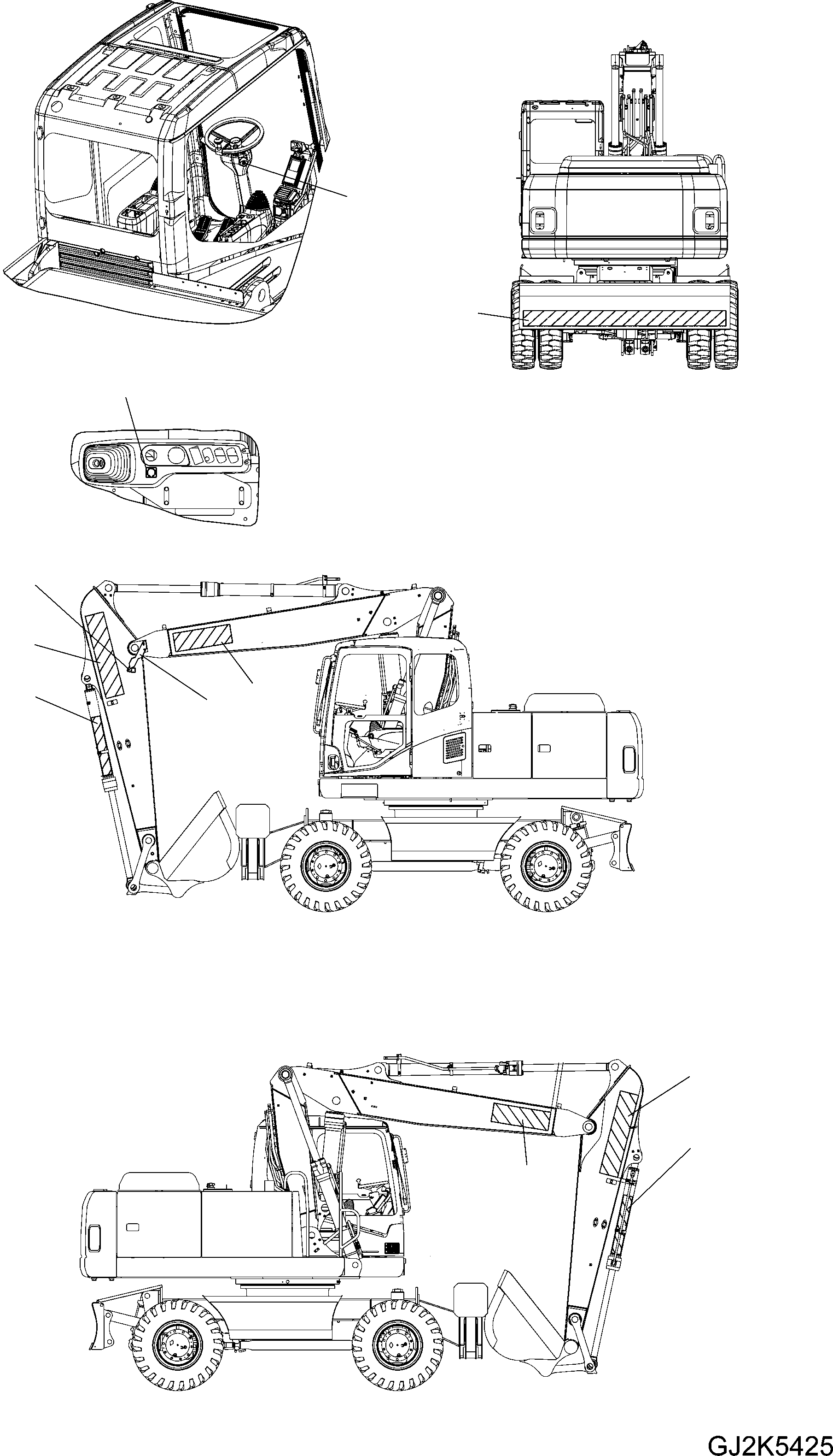 Наклейка 20E-00-31250 KOMATSU