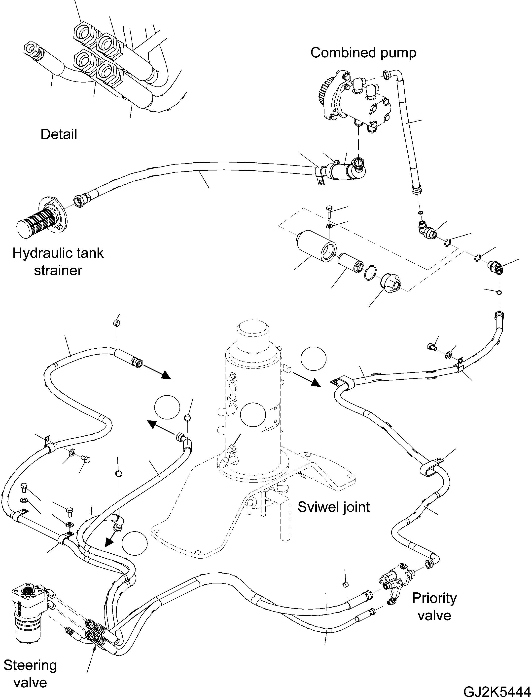 Шланг 02766-00424 KOMATSU