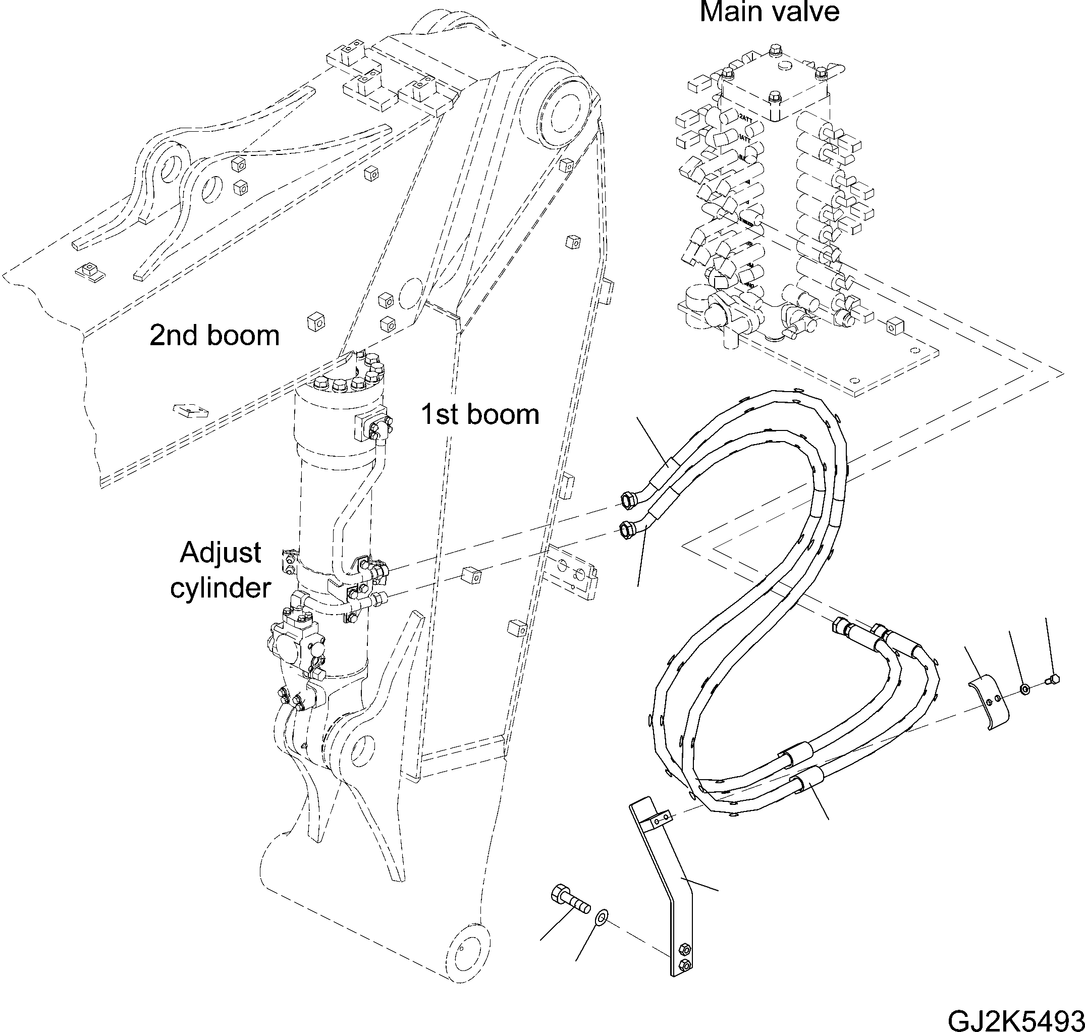 Шланг 02779-00526 KOMATSU