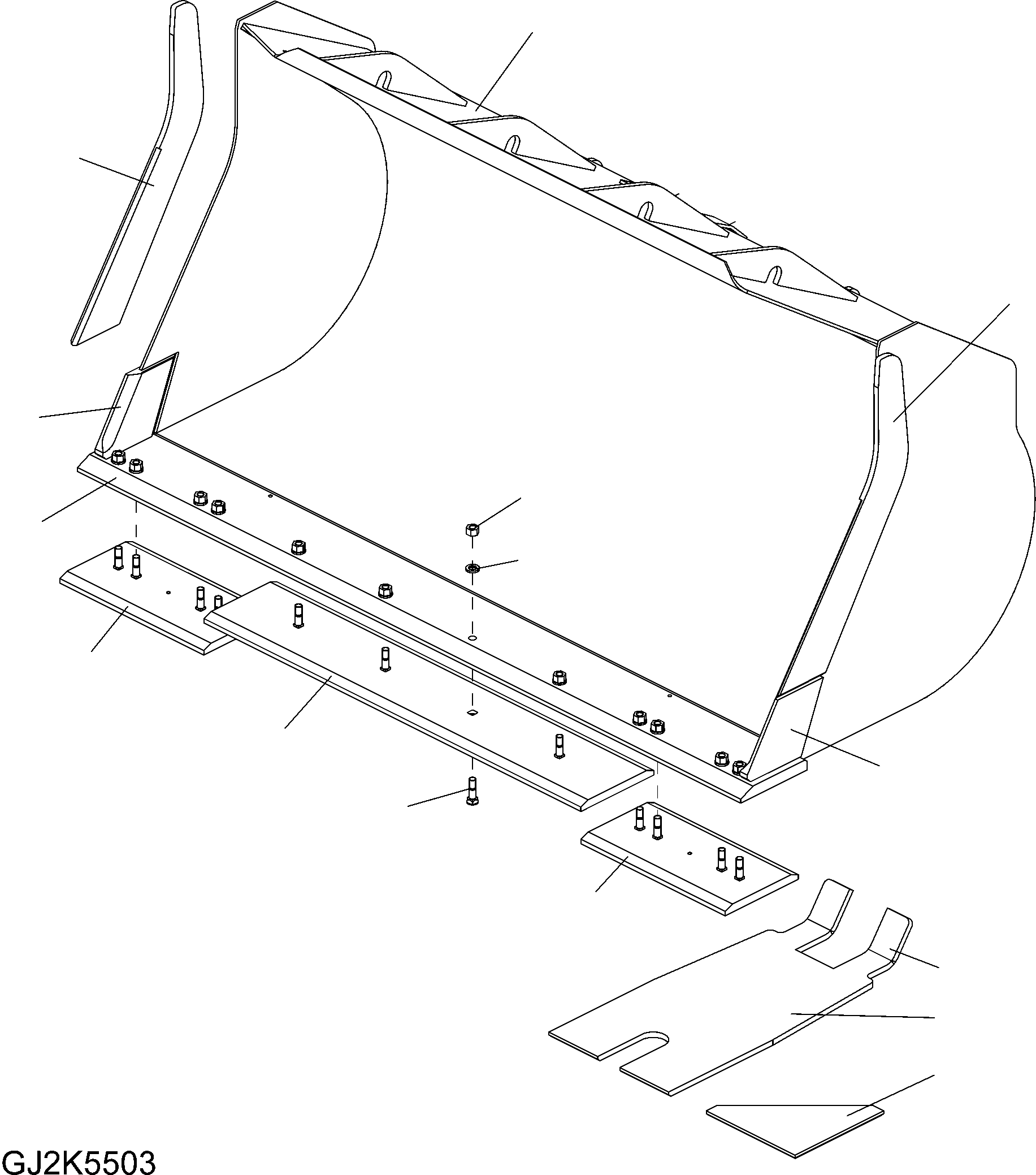 Ковш 423-72-H2120 KOMATSU
