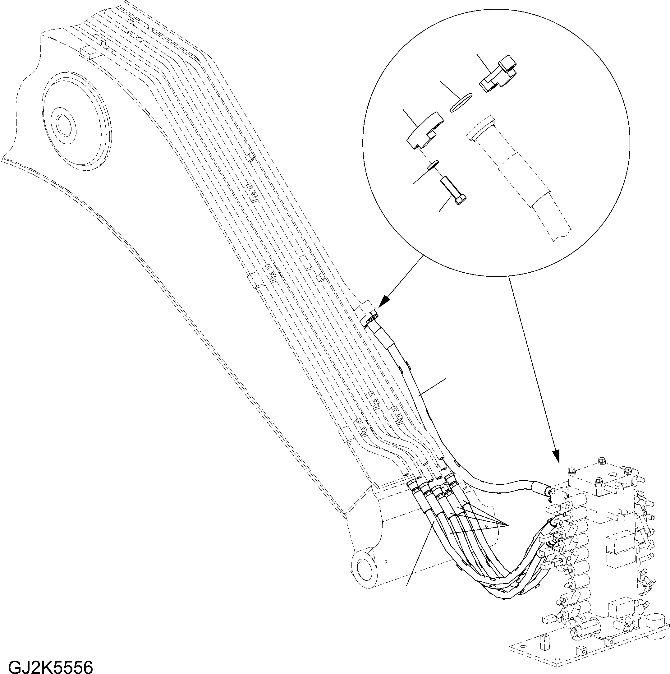 Шланг 02779-00510 KOMATSU