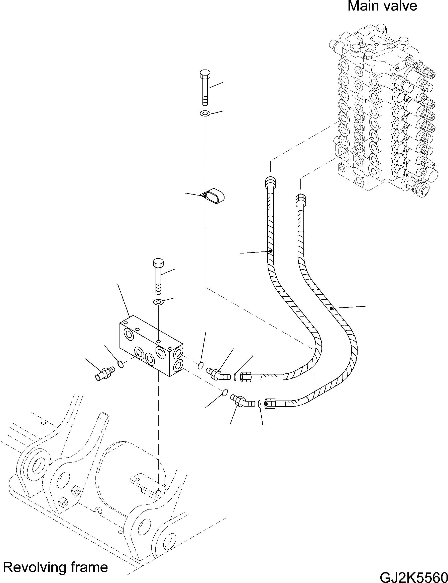 Шланг 02777-00514 KOMATSU